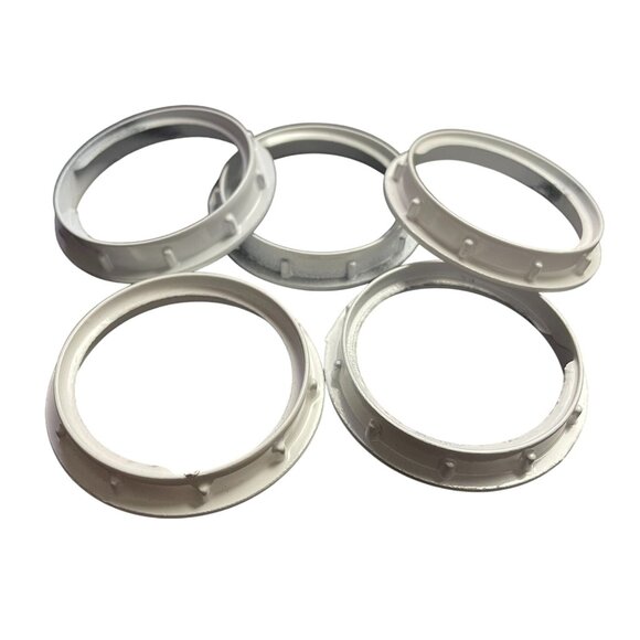 Threaded Light Light Fixture Socket Shade Bulb Retaining Rings Replacement mq Pa - Picture 3 of 3